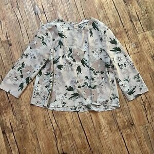 BB Dakota long sleeve scoop neck blouse